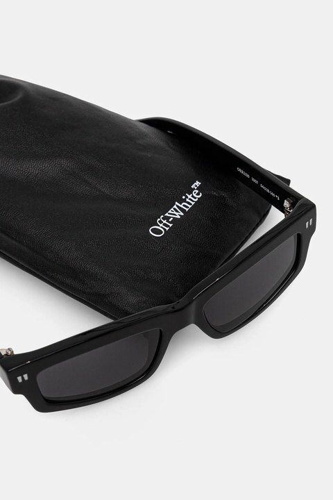 Off-White okulary przeciwsłoneczne kolor czarny OERI135_541007 - zdjęcie produktu nr 1