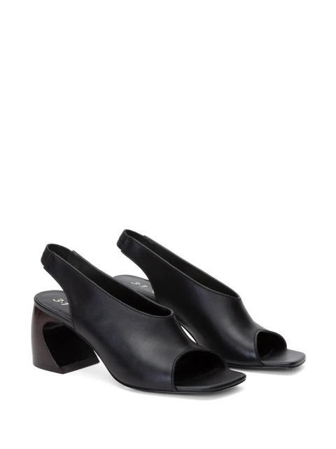 3.1 Phillip Lim 65mm slingback sandals - Black - zdjęcie produktu nr 2