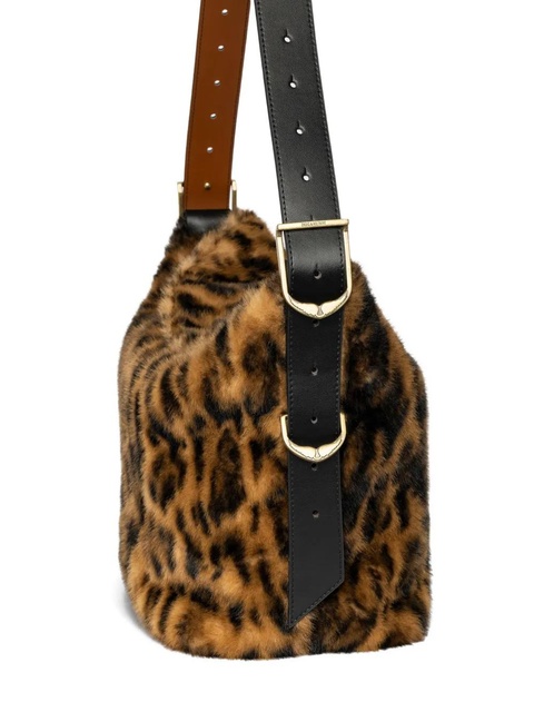 Zadig&Voltaire leopard-print shoulder bag - Brown - zdjęcie produktu nr 2