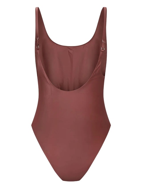 Magda Butrym scoop-neck swimsuit - Brown - zdjęcie produktu nr 2