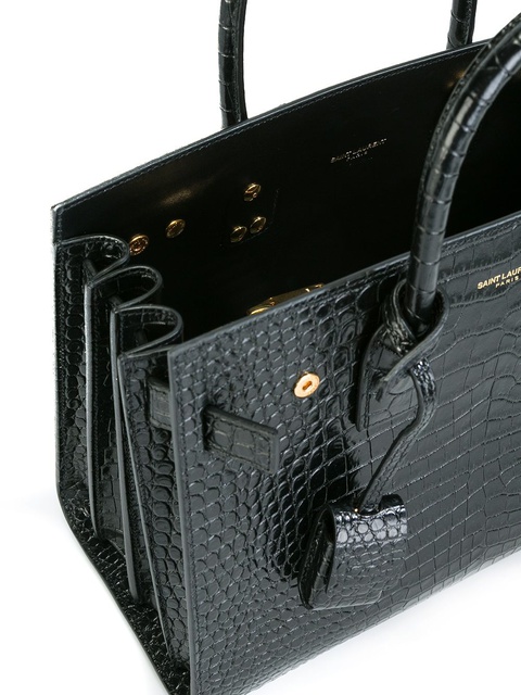 Saint Laurent baby Sac de Jour tote bag - Black - zdjęcie produktu nr 2