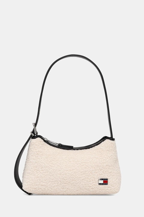 Tommy Jeans torebka kolor beżowy AW0AW18011 - zdjęcie produktu nr 1