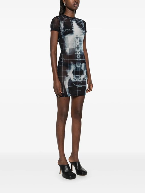 Jean Paul Gaultier Squeletor mini dress - Black - zdjęcie produktu nr 2