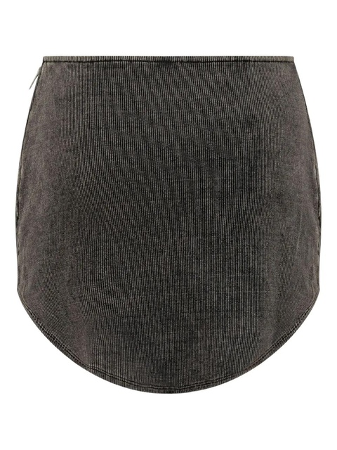 Diesel zip-fastening denim skirt - Black - zdjęcie produktu nr 2