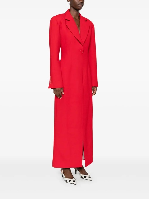 Rowen Rose tuxedo maxi dress - Red - zdjęcie produktu nr 1