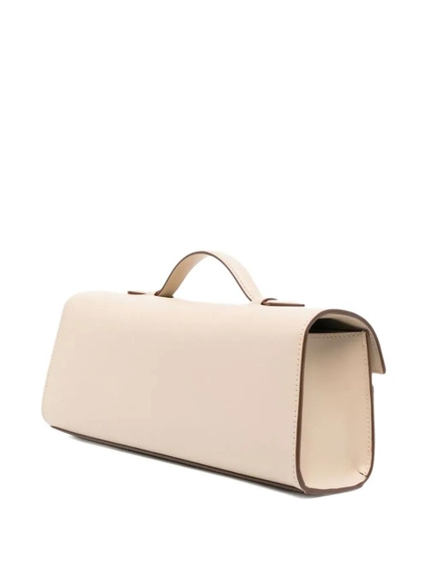 Savette Symmetry leather clutch bag - Neutrals - zdjęcie produktu nr 2