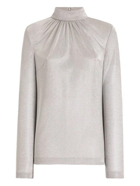Dolce & Gabbana lamé jersey top - Grey - zdjęcie produktu nr 1