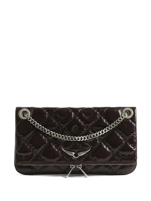 Zadig&Voltaire Rock II Vintage quilted-effect satchel bag - Brown - zdjęcie produktu nr 1