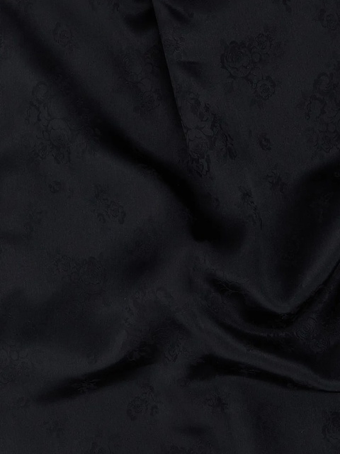 Magda Butrym floral-pattern leather scarf - Black - zdjęcie produktu nr 2