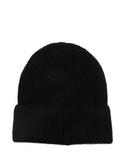 MC2 Saint Barth logo-embroidered beanie - Black - zdjęcie produktu nr 2