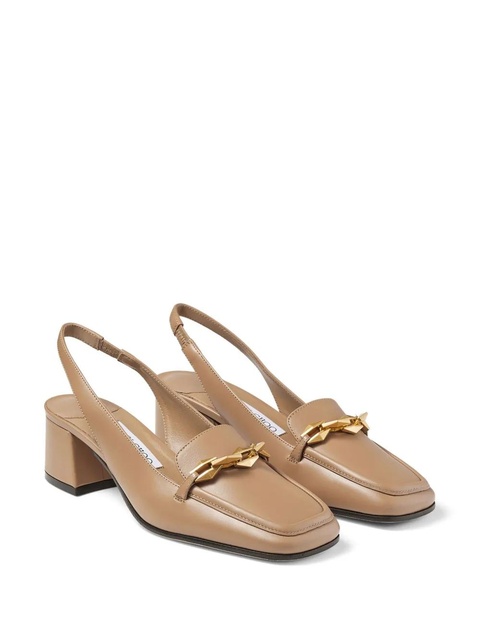 Jimmy Choo 45mm Diamond Tilda slingback pumps - Neutrals - zdjęcie produktu nr 2