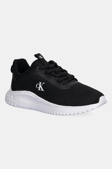 Calvin Klein sneakersy EVA RUNNER DRAWSTRING MIX MG damskie kolor czarny YW0YW01992 - zdjęcie produktu nr 1