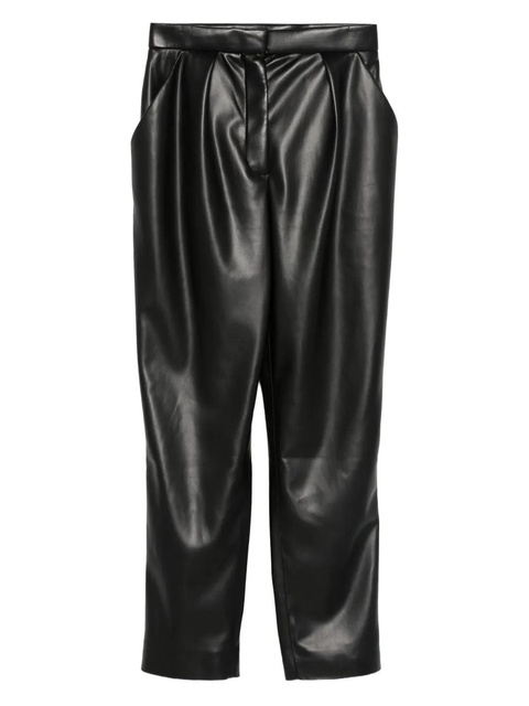 Balmain faux-leather trousers - Black - zdjęcie produktu nr 1