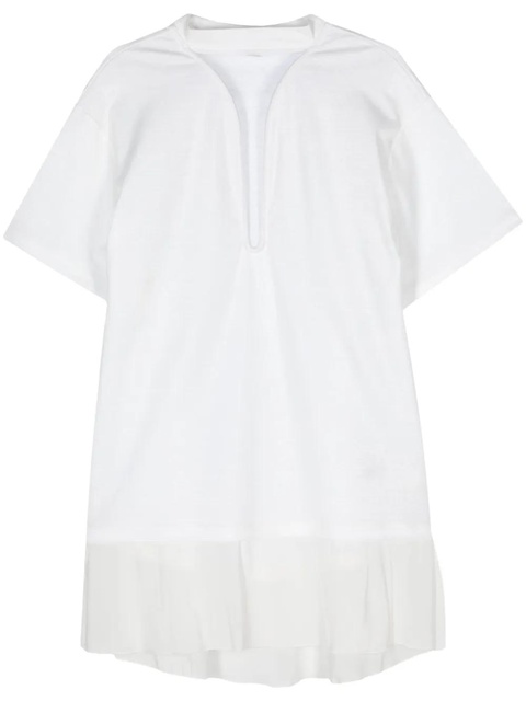 Victoria Beckham Frame cut-out T-shirt dress - White - zdjęcie produktu nr 2