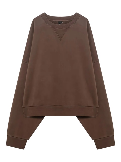 ENTIRE STUDIOS round-neck sweatshirt - Brown - zdjęcie produktu nr 1