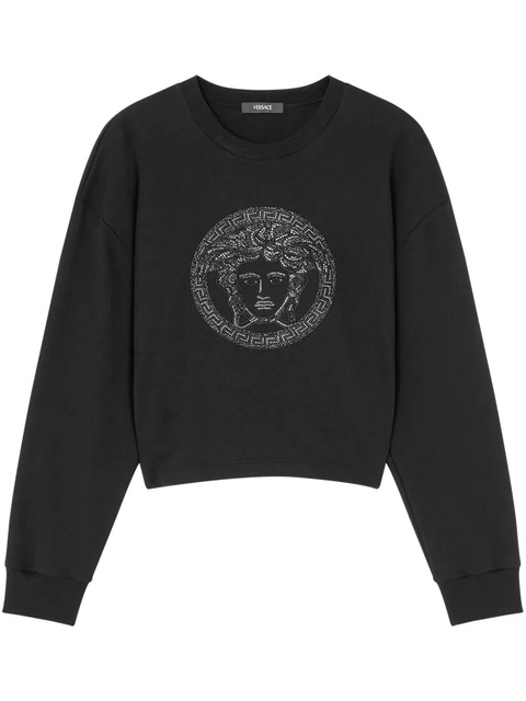 Versace Medusa-embellished sweatshirt - Black - zdjęcie produktu nr 1