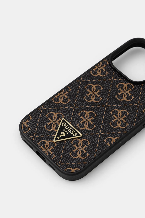 Guess etui na telefon iPhone 16 Pro 6.3" kolor czarny GUHCP16LPG4GPK - zdjęcie produktu nr 2