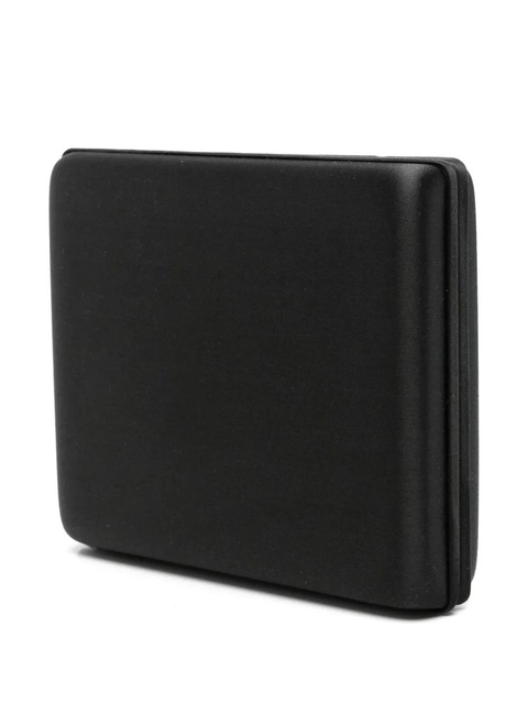 TOTEME satin box clutch - Black - zdjęcie produktu nr 2