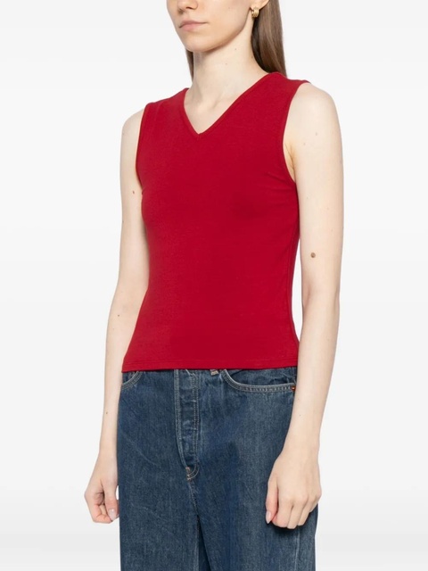 Reformation Wren tank top - Red - zdjęcie produktu nr 2