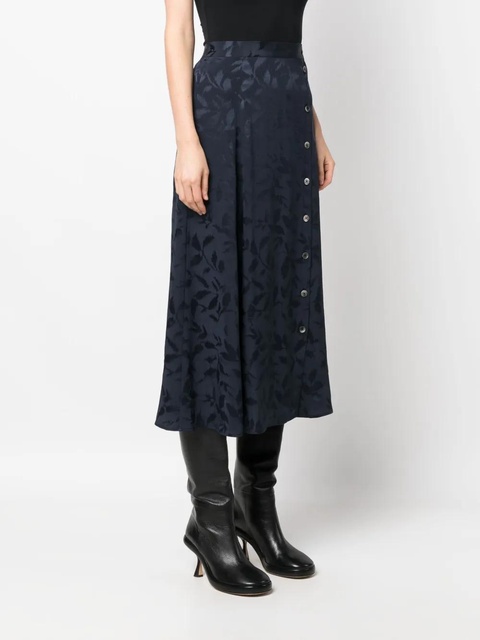 Zadig&Voltaire June Jac Ikat silk skirt - Blue - zdjęcie produktu nr 2