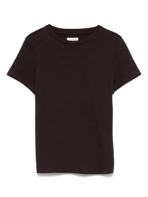 KHAITE cotton T-shirt - Brown - zdjęcie produktu nr 1