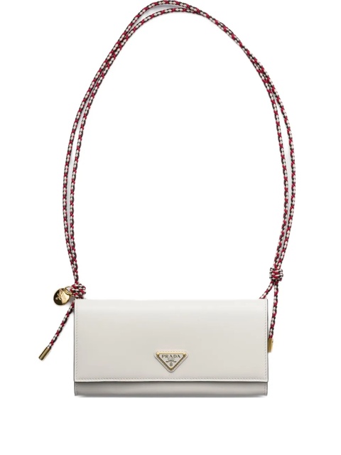 Prada braided-strap clutch bag - White - zdjęcie produktu nr 1