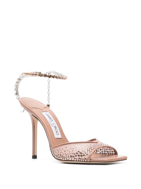 Jimmy Choo Saeda 100mm sandals - Pink - zdjęcie produktu nr 1
