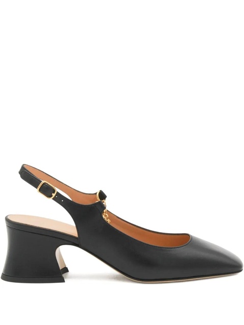 Chloé 55mm chain-embellished pumps - Black - zdjęcie produktu nr 1