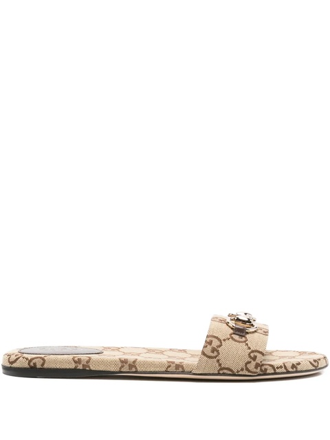 Gucci Siaga sandals - Brown - zdjęcie produktu nr 1
