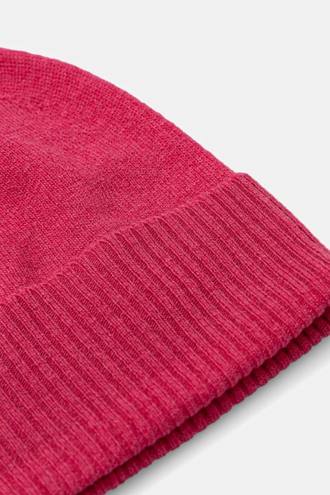 United Colors of Benetton czapka wełniana kolor różowy 1002DA010 - zdjęcie produktu nr 2