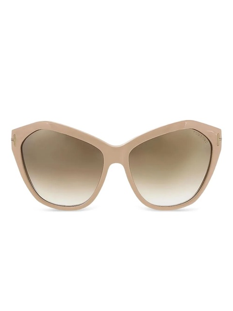 TOM FORD Eyewear cat-eye full-rim sunglasses - Brown - zdjęcie produktu nr 1