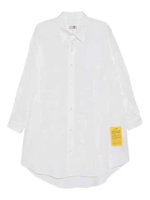 MM6 Maison Margiela shirt dress - White - zdjęcie produktu nr 2