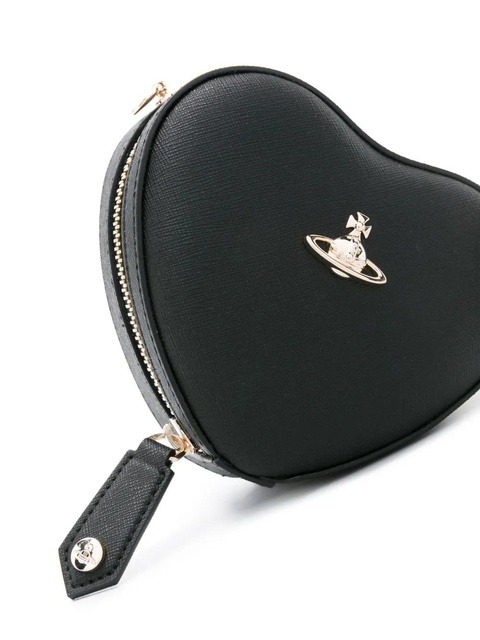 Vivienne Westwood Louise Heart Orb-plaque crossbody bag - Black - zdjęcie produktu nr 2