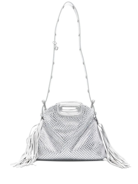 Maje mini Miss M rhinestone bag - Silver - zdjęcie produktu nr 1