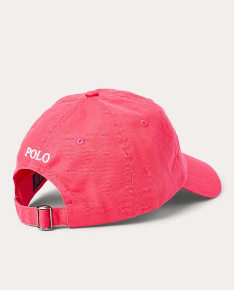 RALPH LAUREN - Różowa czapka z daszkiem Chino - zdjęcie produktu nr 2