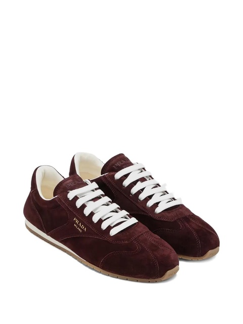 Prada suede sneakers - Red - zdjęcie produktu nr 1