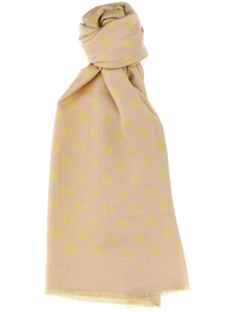 FENDI FF scarf - Neutrals - zdjęcie produktu nr 2