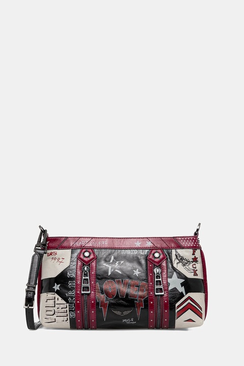 ZADIG&VOLTAIRE torebka skórzana kolor czarny LWBA03948 - zdjęcie produktu nr 1
