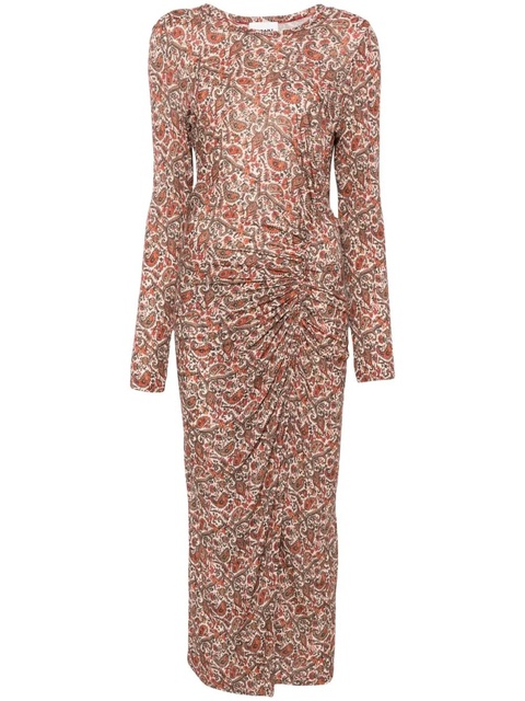 MARANT ÉTOILE Jelina midi dress - Red - zdjęcie produktu nr 1