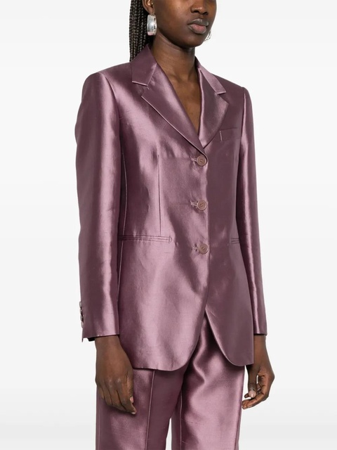 Max Mara metallic-effect blazer - Purple - zdjęcie produktu nr 1