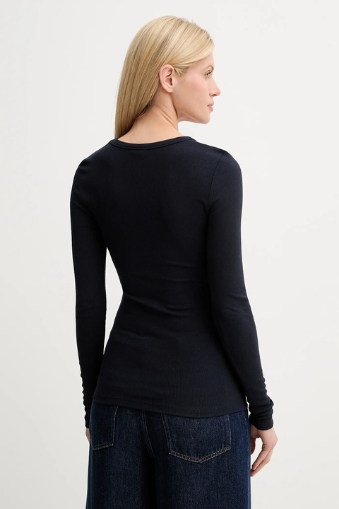MUNTHE longsleeve CUTEST kolor granatowy 247112624769 - zdjęcie produktu nr 2