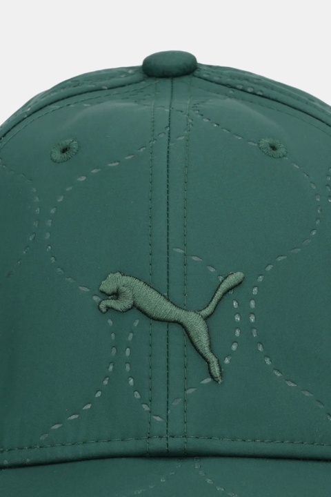 Puma czapka z daszkiem kolor zielony 26382. - zdjęcie produktu nr 1