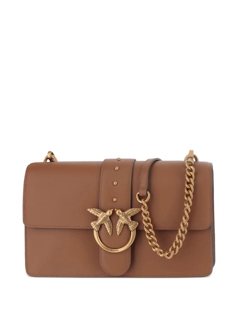 PINKO Love One chain-strap shoulder bag - Brown - zdjęcie produktu nr 1