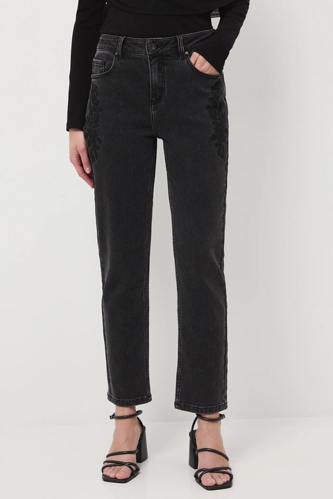 Medicine jeansy damskie kolor czarny - zdjęcie produktu nr 1