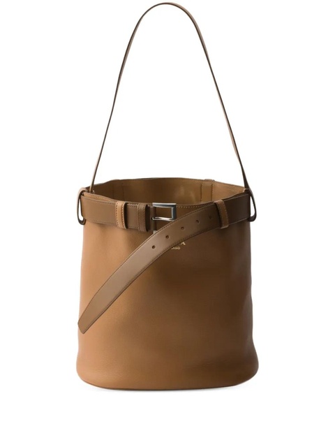 Prada Buckle bucket bag - Brown - zdjęcie produktu nr 1