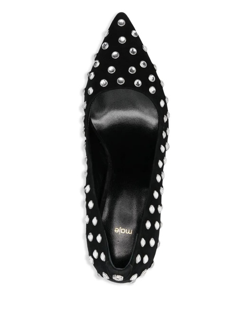 Maje 70mm rhinestoned pumps - Black - zdjęcie produktu nr 2
