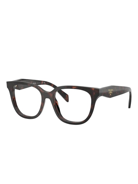 Prada Eyewear round-frame glasses - Brown - zdjęcie produktu nr 2