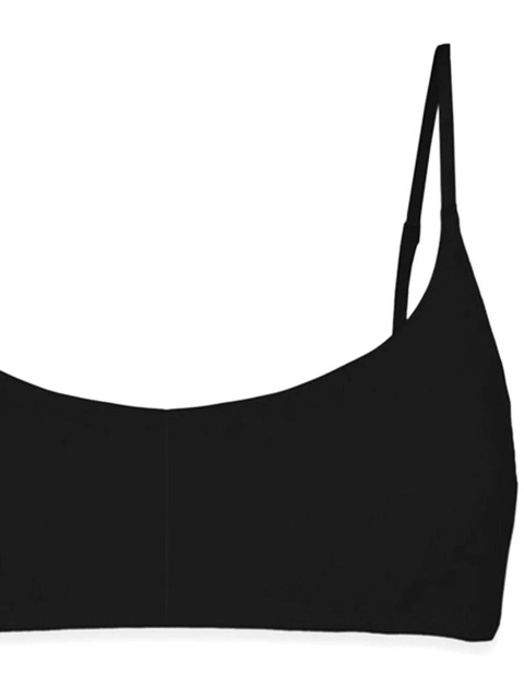 MC2 Saint Barth spaghetti-strap bikini top - Black - zdjęcie produktu nr 2