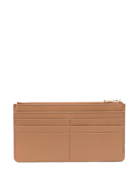 Dolce & Gabbana logo-plaque leather wallet - Brown - zdjęcie produktu nr 2