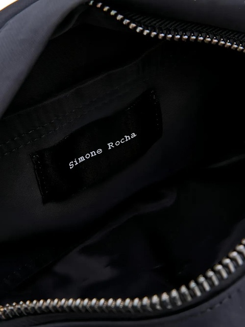 Simone Rocha bow-detailing shoulder bag - Black - zdjęcie produktu nr 1